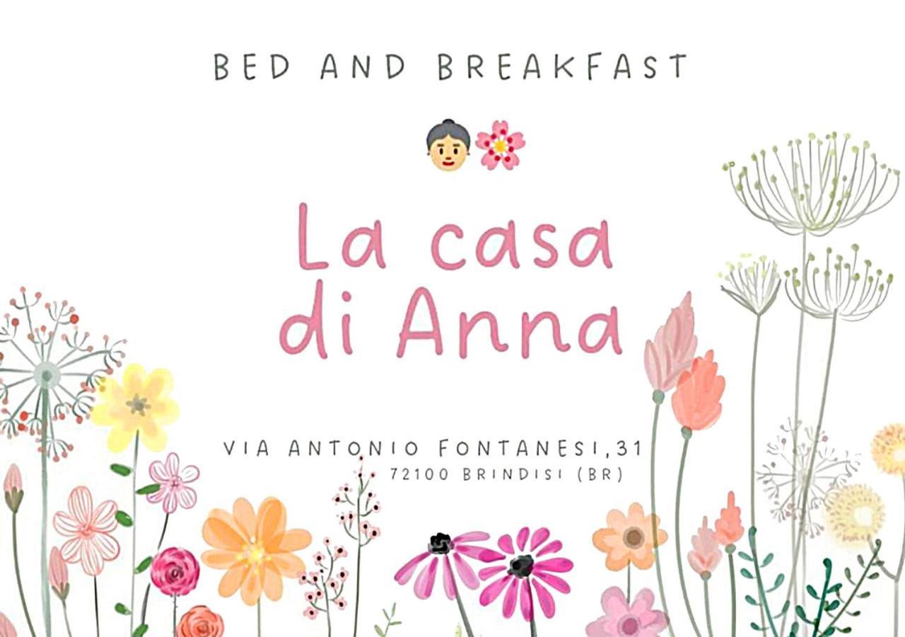 La Casa Di Anna Apartment Brindisi Exterior foto